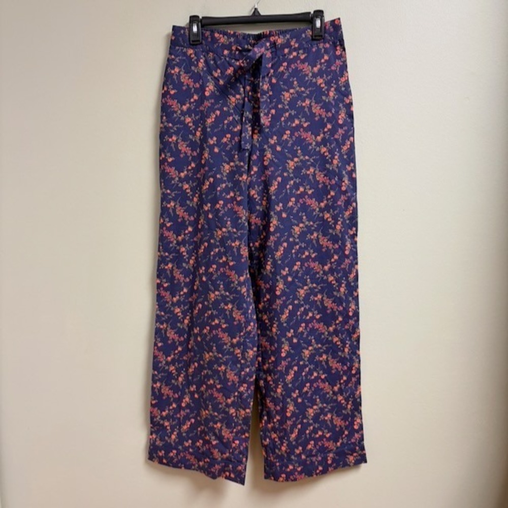 Liberty of London Womens PJ Set Size M Floral Cottage Cotton Boho Hippie Lounge - Picture 11 of 13